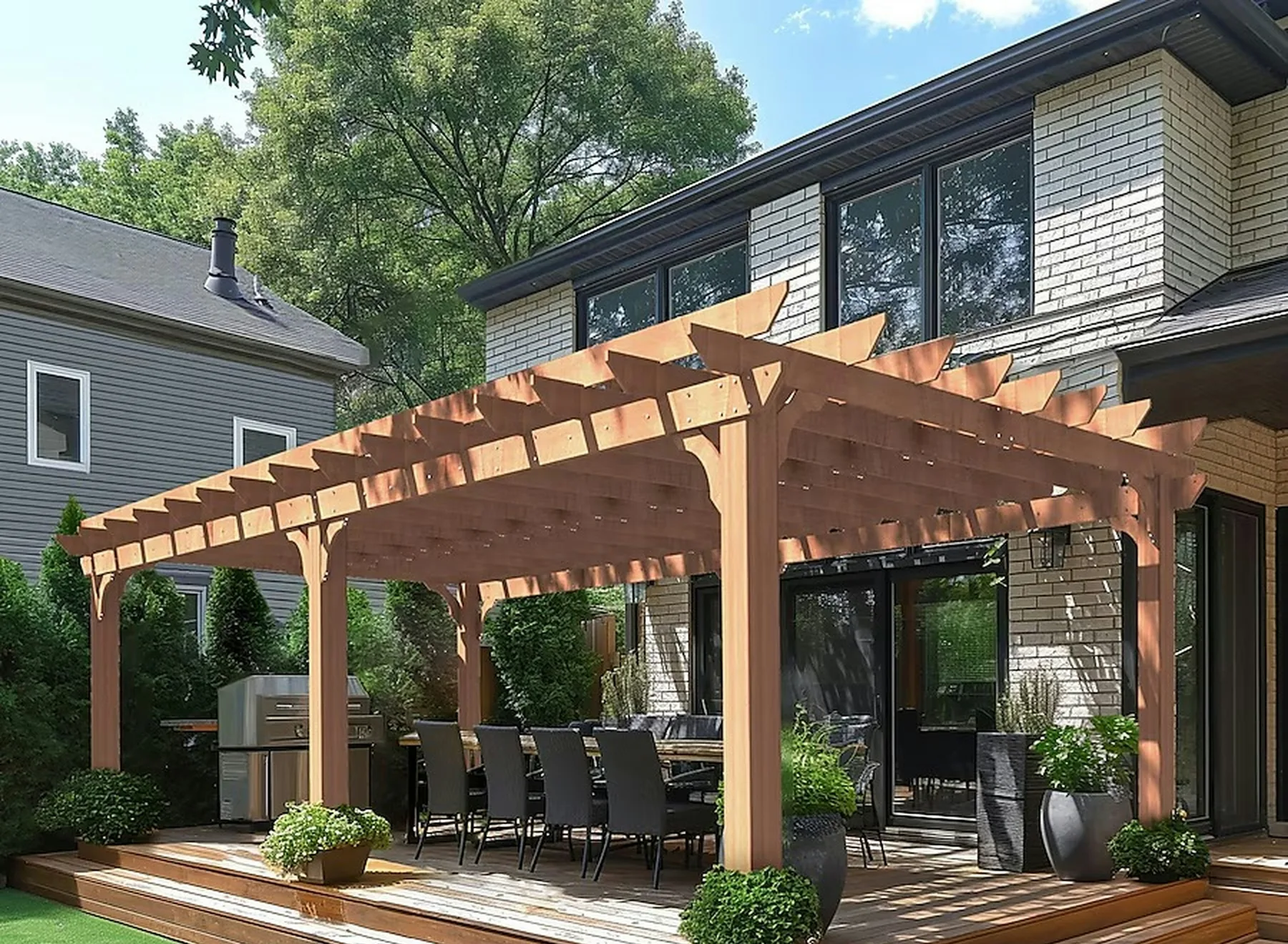 Illustrative image: Pergolas
